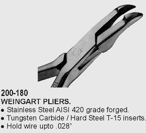 Weingart Pliers